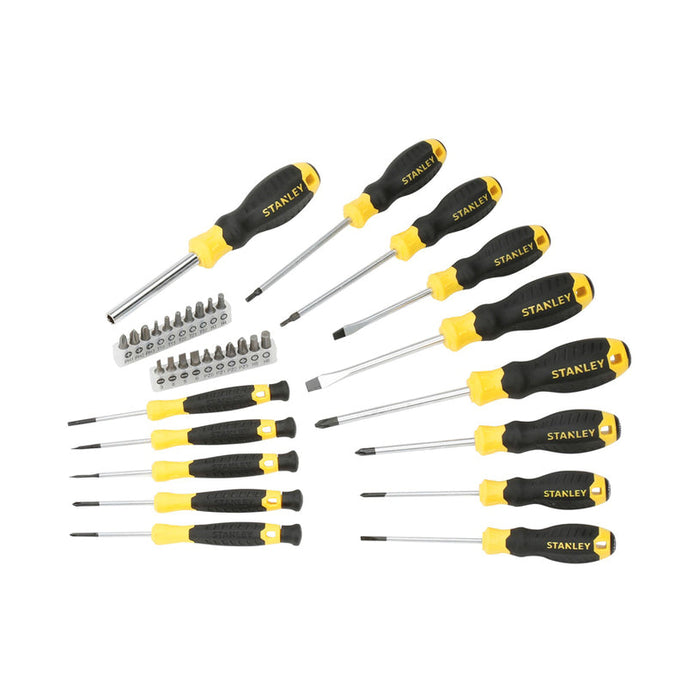 SCREWDRIVER SET 34 PCS. STANLEY STHT0-62141 - Комплекти отвертки<<<Ръчни инструменти<<<Инструменти и