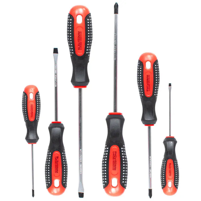 SCREWDRIVER SET 6 PCS. MTX - Комплекти отвертки<<<Ръчни инструменти<<<Инструменти и железария<<<Praktiker&&&Комплекти