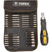 SCREWDRIVER WITH TOPEX BITS - Комплекти отвертки<<<Ръчни инструменти<<<Инструменти и железария<<<Praktiker&&&Комплекти