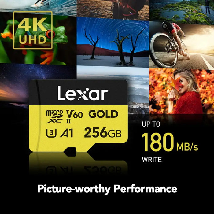 SD Memory Card Lexar LMSGOLD256G-BNNNG 256 GB - Компютър Мрежи и компоненти<<<Компютри| Електроника<<<BigBuy&&&Карти с
