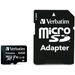 SD micro memory card VERBATIM MICRO SDHC 64GB CLASS 10 + ADAPTER 44084 - Аксесоари за смартфон<<<Телефони и