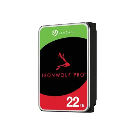 SEAGATE Ironwolf PRO Enterprise NAS HDD 22TB 7200rpm 6Gb/s SATA 256MB cache 8.9cm 3.5inch 24x7 for NAS RAID Rackmount