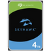 SEAGATE Surveillance Skyhawk 4TB HDD SATA 6Gb/s 256MB cache 8.9cm 3.5inch SMR Air 24x7 BLK - Вътрешни HDD<<<HDD и