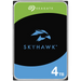 SEAGATE Surveillance Skyhawk 4TB HDD SATA 6Gb/s 256MB cache 8.9cm 3.5inch SMR Air 24x7 BLK - Вътрешни HDD<<<HDD и
