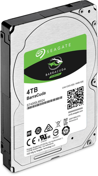 Hard drive SEAGATE BarraCuda, 4TB, 5400RPM, 2.5", 128MB, ST4000LM024