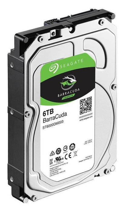 Hard disk SEAGATE BarraCuda, 6TB, 256MB, 5400 rpm, SATA 3, ST6000DM003