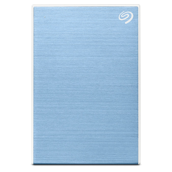 SEAGATE One Touch 5TB External HDD with Password Protection Light Blue