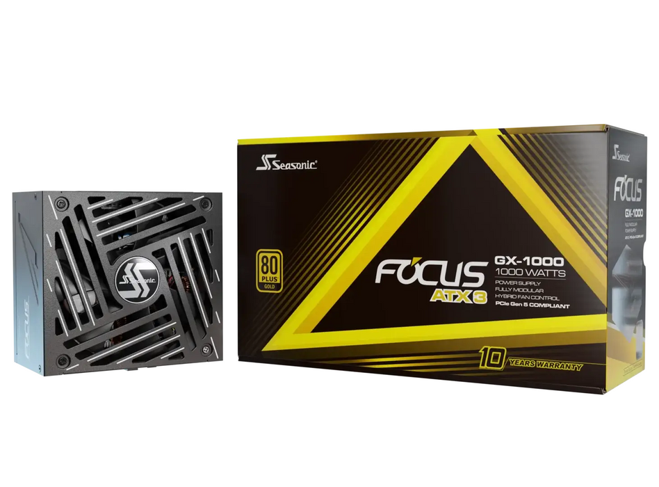 Power supply unit SEASONIC FOCUS GX-1000 (2024) 1000W 80+ Gold, Fully Modular