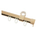 SECOND CURTAIN SET FOR GARDINIA LUGANO U-SHAPED 150 CM. BEIGE - Корнизи<<<Корнизи щори и пердета<<<Мебели и