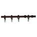 SECOND CURTAIN SET FOR GENKOVSKI MODEL 4 200 CM. DARK WALNUT - Корнизи<<<Корнизи щори и пердета<<<Мебели и