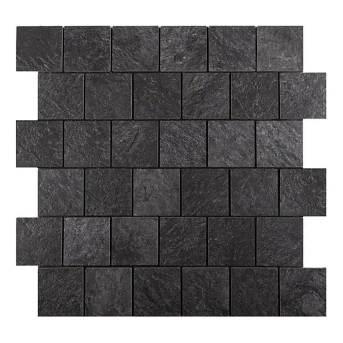 SELF-ADHESIVE ALUMINUM PANEL MOSAICO A11 / AD BLACK STONE - Таванни панели<<<Стенни и таванни панели<<<Подови и стенни