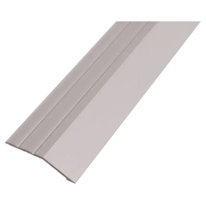 SELF-ADHESIVE DENIVELING TRANSITION STRIP DOELLKEN 40 MM. SILVER 0.90 M. - Лайстни<<<Паркет и елементи за