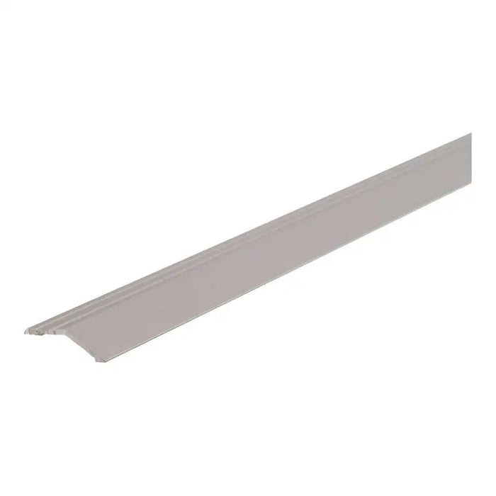 SELF-ADHESIVE DENIVELING TRANSITION STRIP DOELLKEN 40 MM. SILVER 2.7 M. - Лайстни<<<Паркет и елементи за