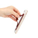 Self-adhesive finger holder with zipper - gray - Cell phone holders<<<HurtelXML