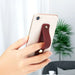 Self-adhesive finger holder with zipper - green - Cell phone holders<<<HurtelXML