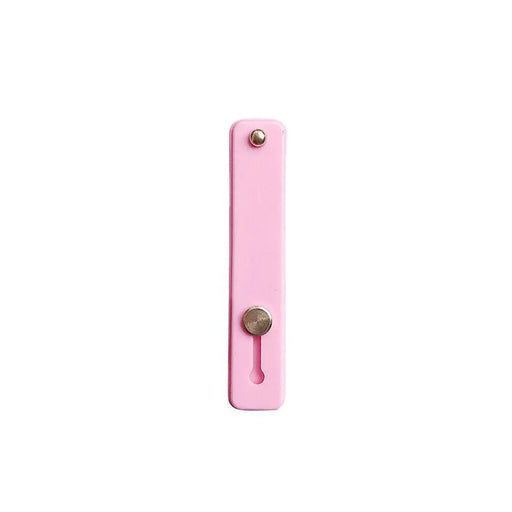 Self-adhesive finger holder with zipper - pink - Cell phone holders<<<HurtelXML