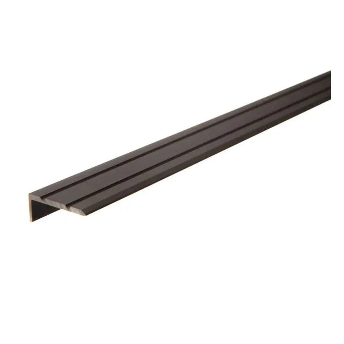 SELF-ADHESIVE L-SHAPED TRANSITION STRIP DOELLKEN 25 MM. BRONZE 0.90 M. - Лайстни<<<Паркет и елементи за монтаж<<<Подови