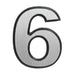SELF-ADHESIVE NUMBER ’6’’ 4 CM PREVENTA - Обков за врати<<<Обков<<<Мебели и интериор<<<Praktiker&&&Обков за