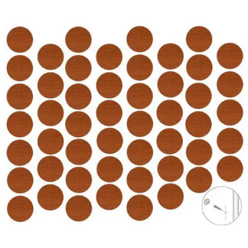 SELF-ADHESIVE SCREW CAPS 50 PCS. - Мебелен обков<<<Мебели и обков<<<Мебели и интериор<<<Praktiker&&&Мебелен
