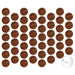 SELF-ADHESIVE SCREW CAPS 50 PCS. - Мебелен обков<<<Мебели и обков<<<Мебели и интериор<<<Praktiker&&&Мебелен