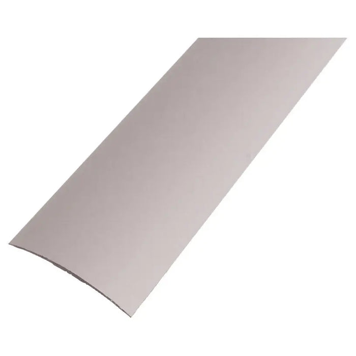 SELF-ADHESIVE TRANSITION STRIP DOELLKEN 40 MM. SILVER 2.7 M. - Лайстни<<<Паркет и елементи за монтаж<<<Подови и стенни