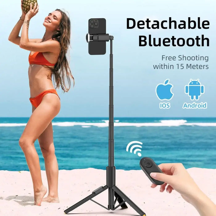 Selfie Stick Tech-Protect L09S with Tripod - Black - Photo accessories<<<HurtelXML