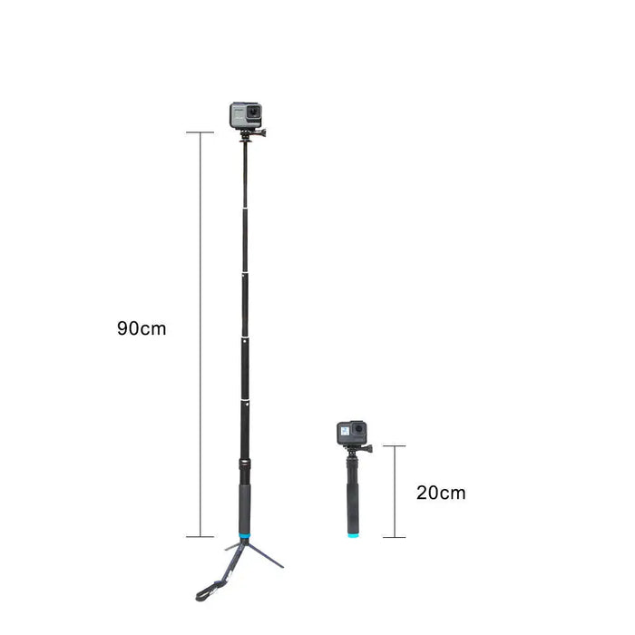 Selfie stick Telesin for sport cameras (GP-MNP-090-D) - Straps mounts and holders<<<Mounts<<<Tripods<<<Selfie