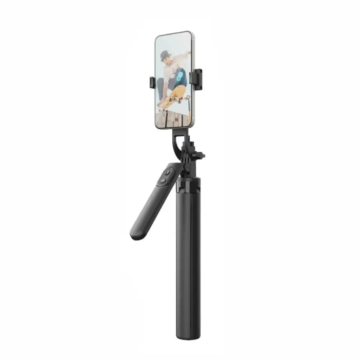 Selfie stick WH181-Y1S 1.75m aluminum alloy telescopic tripod with phone holder - black - Photo accessories<<<HurtelXML