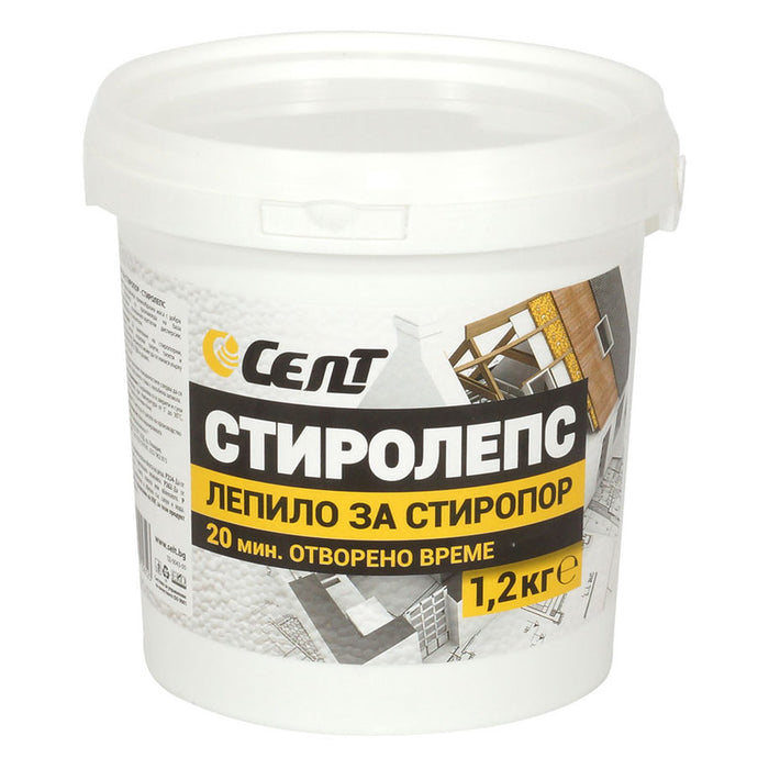 ADHESIVE FOR SELT Styrofoam SELT Styroleps