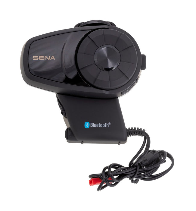 Sena 10S motorcycle intercom 4 channels 1600 m Black