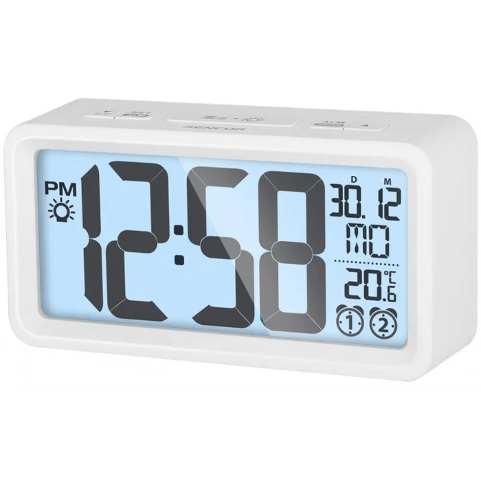 Sencor SDC2800W Digital Clock - Радиочасовници<<<Телевизори Аудио и видео<<<TechMart