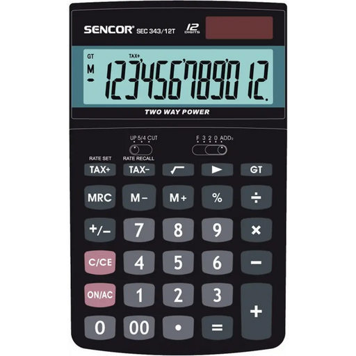 Sencor SEC343/2T calculator - Аксесоари<<<Периферия<<<Компютри и периферия<<<TechMart