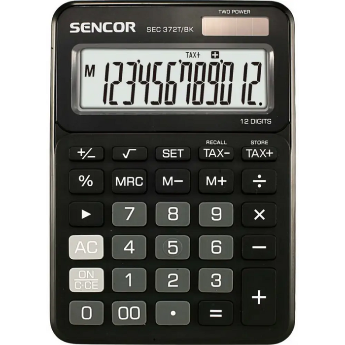 Sencor SEC372T/BK calculator - Аксесоари<<<Периферия<<<Компютри и периферия<<<TechMart