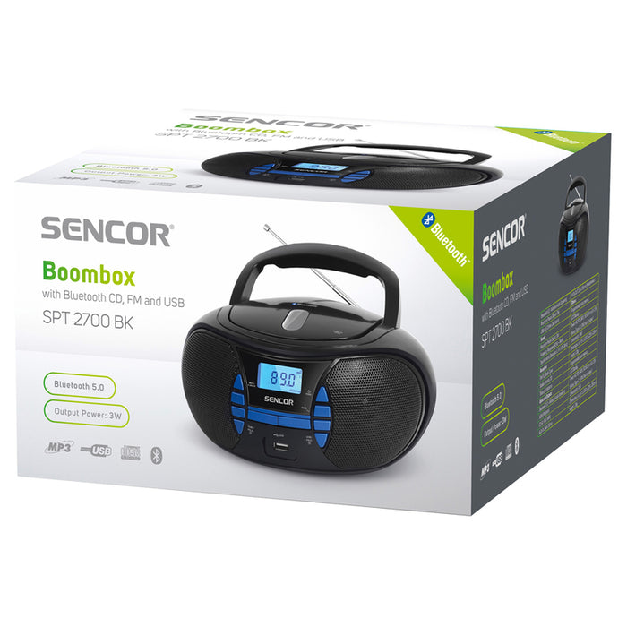 RADIO PLAYER SENCOR SPT 2700 BK