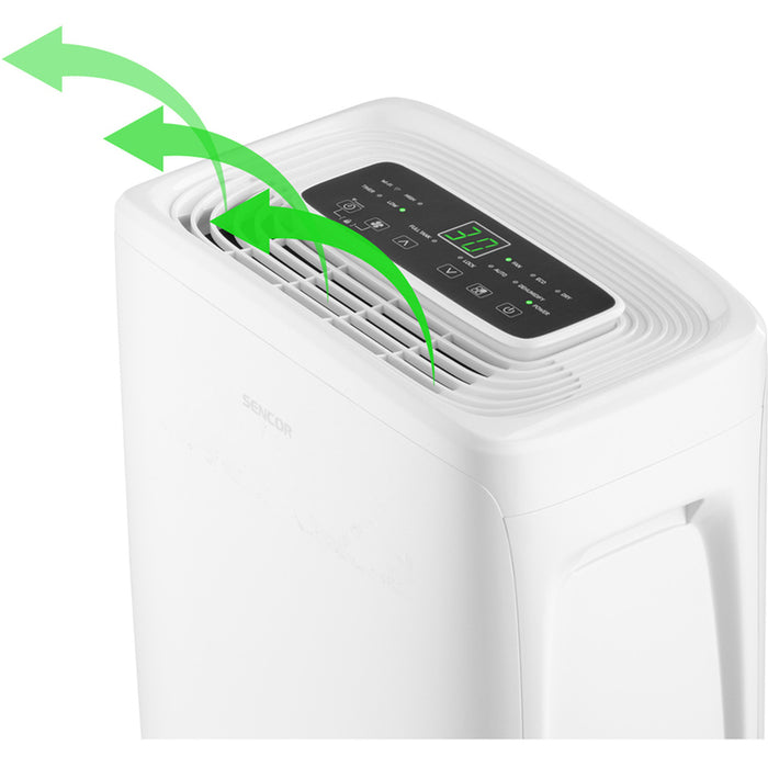 DEHUMIDIFIER SENCOR SDH 1028WH 1.50 L, WI-FI CONTROL, 43.00 dB(A)