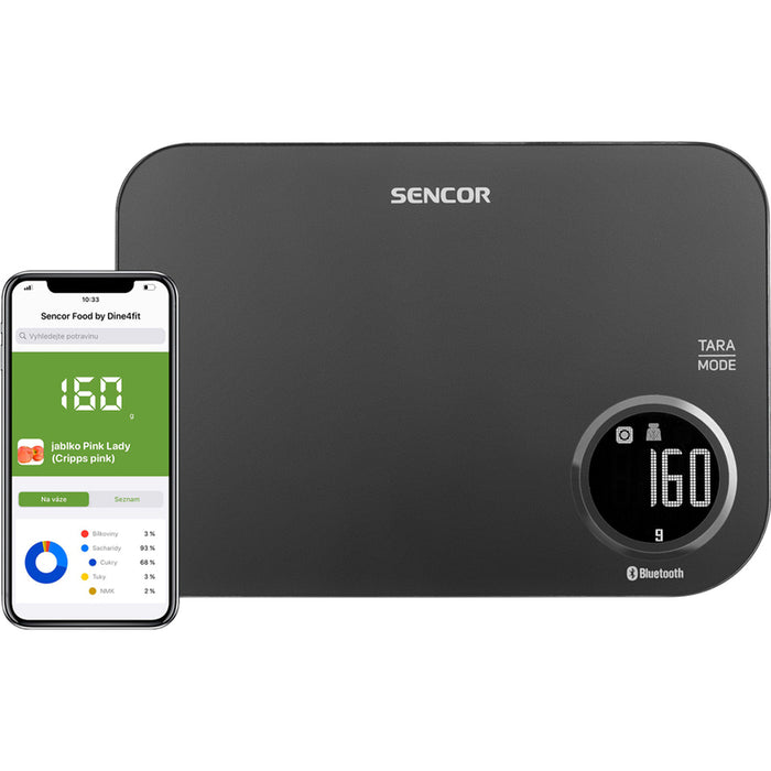 Kitchen scale SENCOR SKS 7078BK