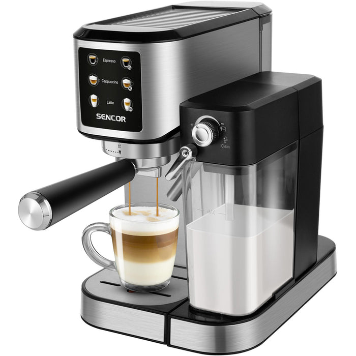 Coffee machine SENCOR SES 4910SS 1000.00 ml, AUTOMATIC CAPPUCCINO SYSTEM, 20.00 bar