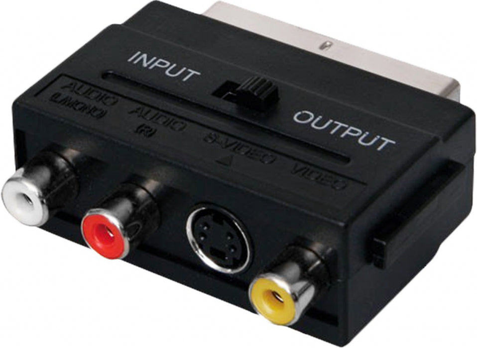 Adapter Sencor SAV 151-000 Scart-3RCA+SVID INOUT