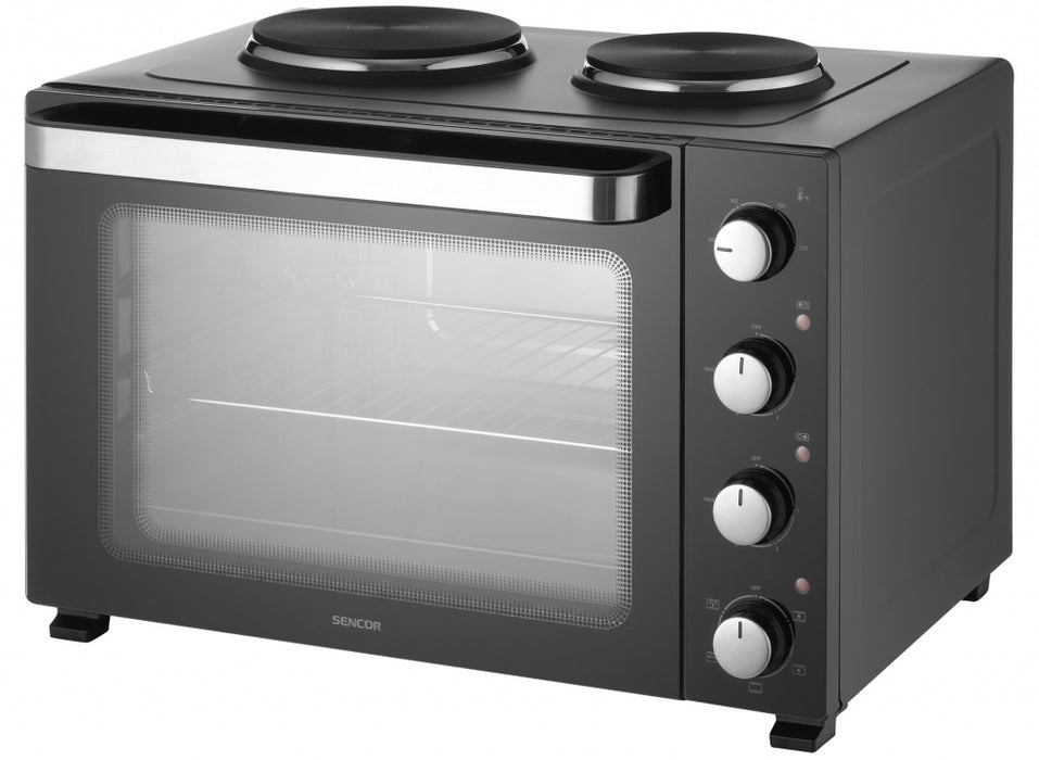 Mini electric stove Sencor SEO 4800BK