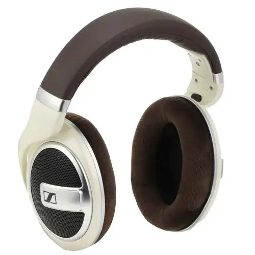 Sennheiser HD 599 Over-Ear Headphones with Detachable Cables Ivory/ Brown EU