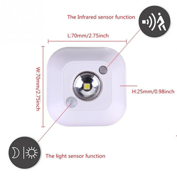 Sensory Night LED lamp with PIR sensor Toquimbo