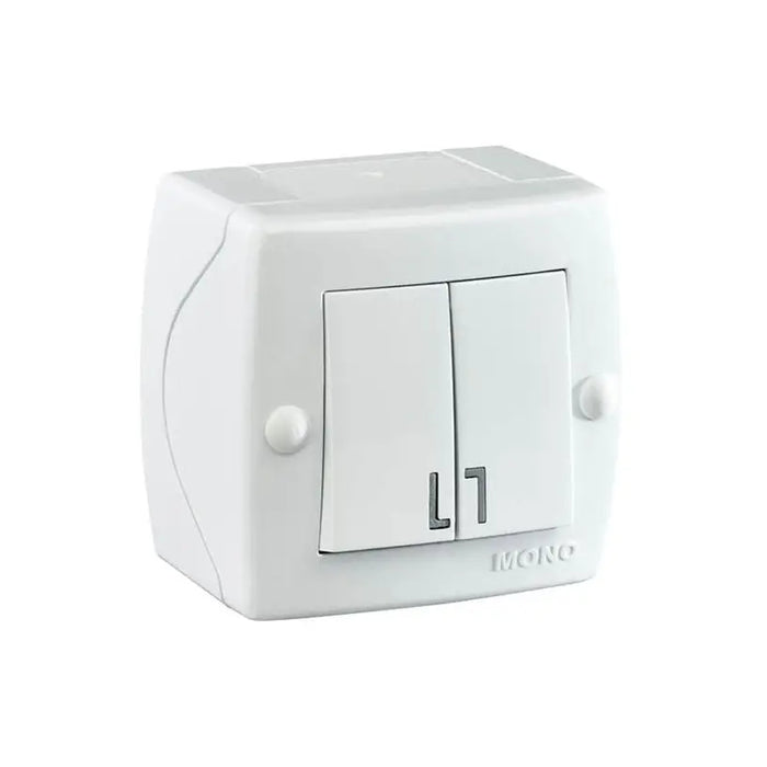 SERIAL KEY FOR OUTDOOR MOUNTING IP20 WHITE MONO OCTANS - Ключове и контакти<<<Електроматериали<<<Praktiker&&&Ключове и