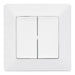 SERIAL KEY WHITE LEGRAND Valena Life - Ключове и контакти<<<Електроматериали<<<Praktiker&&&Ключове и