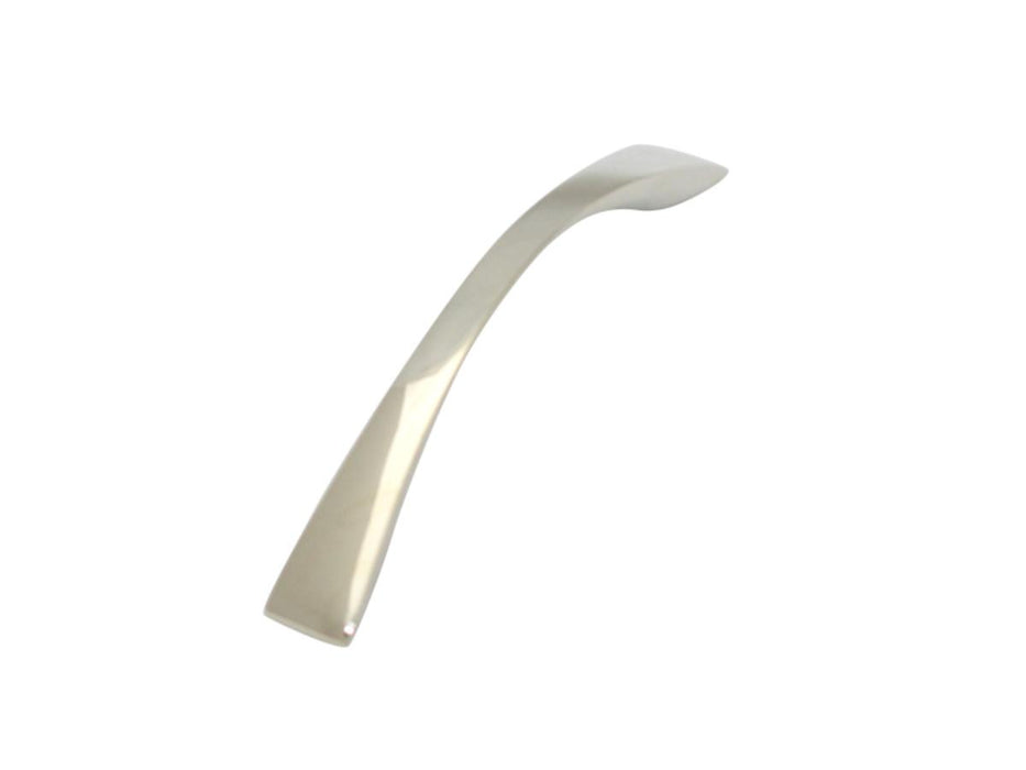 FURNITURE HANDLE 96MM ARC NICKEL 226