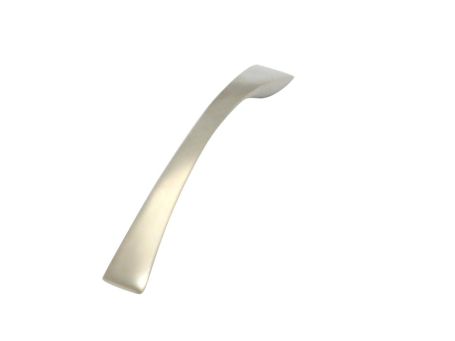 FURNITURE HANDLE 96MM ARC SATIN 226