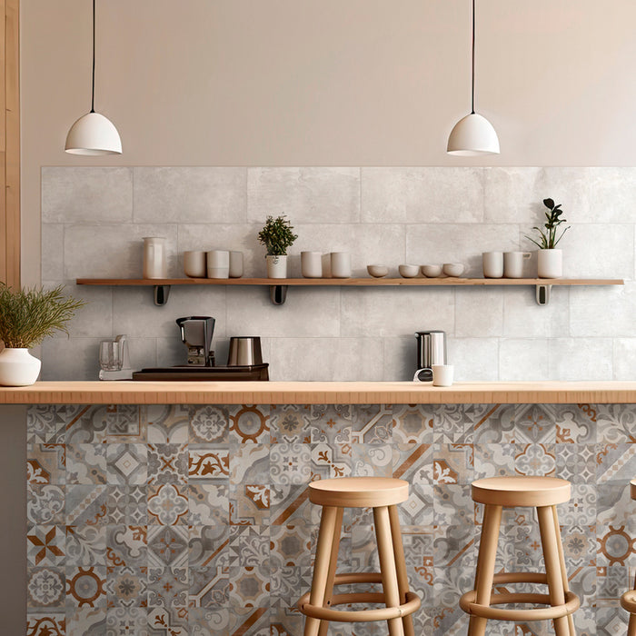 TERRACOTTA SERRA CLASSIC WHITE 30X60 CM