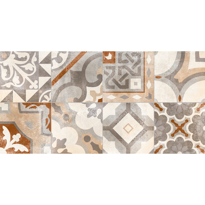 TERRACOTTA SERRA CEMENTINA MIX 30X60 CM
