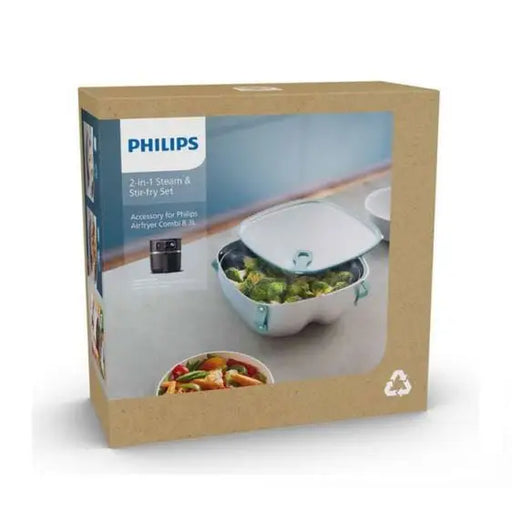 Set 2 in 1 for steaming and quick frying PHILIPS Airfryer HD9960/00 - Фритюрници<<<Уреди за кухня<<<Малки