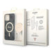 Set Guess GUBPP12MH4EACSK Case+ Charger iPhone 12/12 Pro black/black hard case 4G Print MagSafe - Cell phone cases