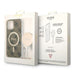 Set Guess GUBPP12MH4EACSW Case+ Charger iPhone 12/12 Pro brown/brown hard case 4G Print MagSafe - Cell phone cases